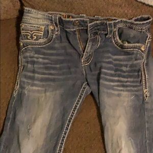 Rock revival 38x32 Norman straight